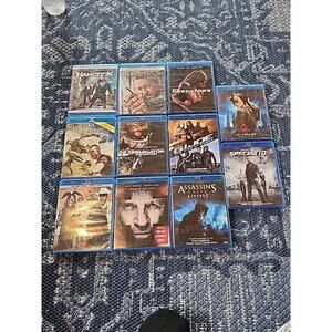 11 Action Fantasy Fighting Movie Bluray Rite Aeonflux Assassins Creed Terminator
